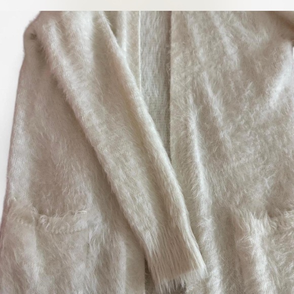 Ruby Rox Cream Long Cardigan - Picture 3 of 8